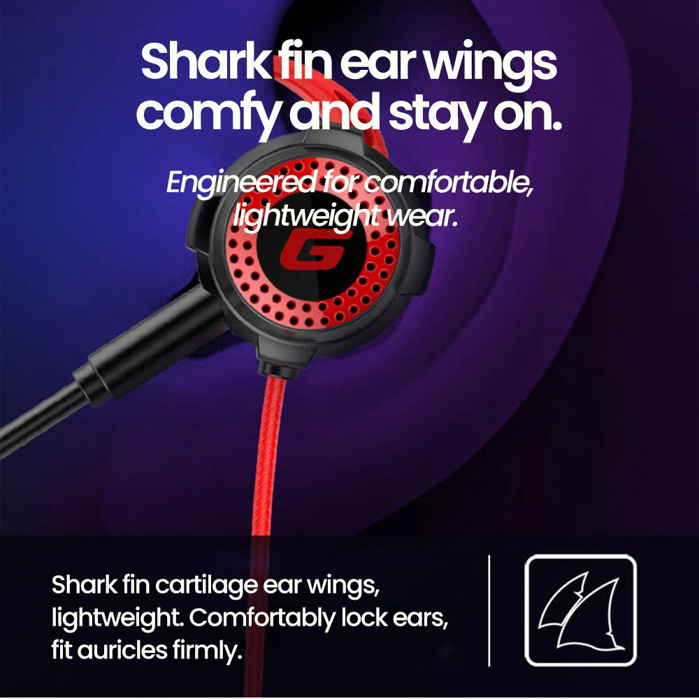 OLAF Type C 3.5mm Esports Gaming Headphones Wired Earphones With Microphone Handsfree Headset Bass Stereo Earbuds For Cellphones 4