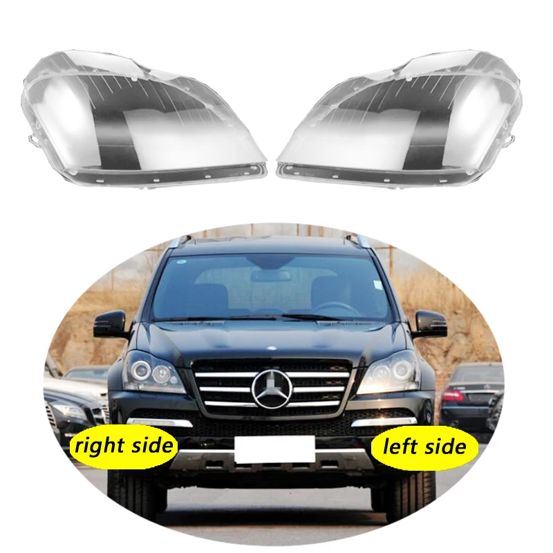 

Use For Benz GL Class 2006-2011 GL350 GL450 Transparent Headlamp Cover Lamp Shade Front Headlight Shell Lampshade Lens shell