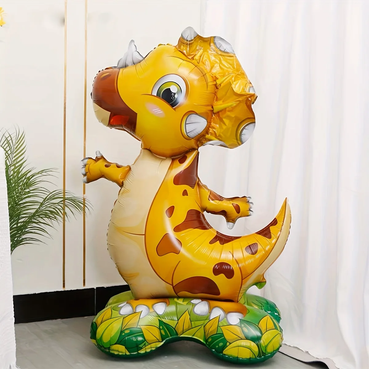 3/1 stücke Mode Grün Geburtstag Wald Party Dinosaurier Aluminium Film Ballon Set Für kinder Party Dekoration Dinosaurier Ballon – Detail 8