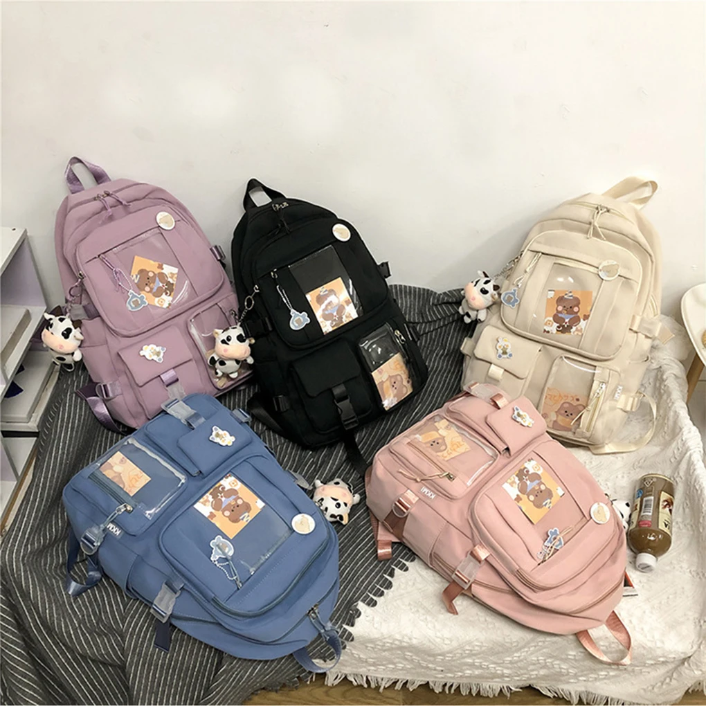 

Gift Idea Comfortable And Spacious Backpack For Women Junior High School Student School Backpack