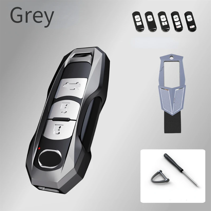 In-Lega-di-zinco-di-Chiave-Dell-automobile-Della-Copertura-Della-Cassa-Fob-per-Mazda-2.jpg In Lega di zinco di Chiave Dell'automobile Della Copertura Della Cassa Fob per Mazda 2 3 6 Atenza CX3 CX5 CX-7 CX-9 CX9 MX5 Accessori - In Lega di zinco di Chiave Dell automobile Della Copertura Della Cassa Fob per Mazda 2