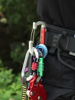 Quickdraw Carabiner Harness for High-Altitude Rescue