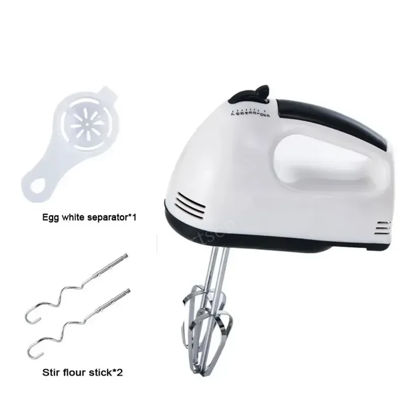Food Mixer Baking Tools Handheld Blender Home Appliances Multifunctional 7 Speed Mini Mixer Electric Food Blender Handheld Mixer Egg Beater Automatic Cream Food Cake Baking Dough