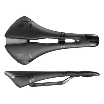 Bequemer Carbon-Fahrradsattel, Mantra-Fahrradsitz für Männer und Frauen, Rials 7 mm x 9 mm, 143 mm, Rennrad, TT-breite Fahrradsättel, Teile 1