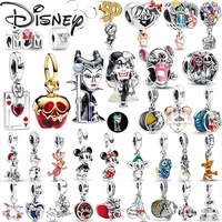 Disney New 2024 Witch Charms Skull Beads Suitable for Original 925 Charm Bracelet Charms silver  plata 925  for jewelry 1
