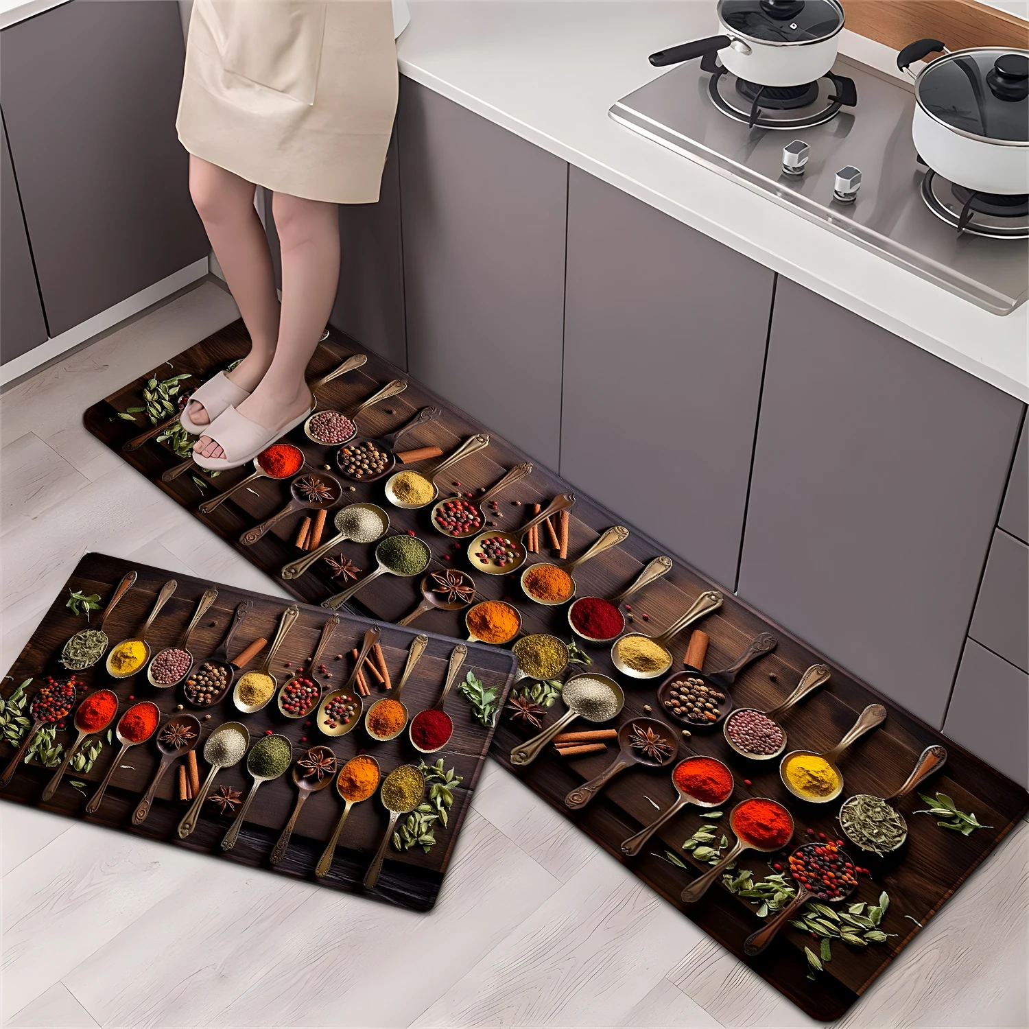 Foto de Colheres Decorativas Culinária 2 Peças | Precision Drawing Para Molhos E Chocolate