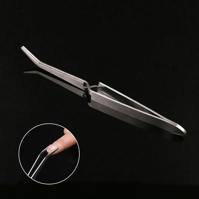 Multifunction Stainless Steel Nail Art Shaping Tweezers Cross Nail Clip Manicure Tools Fashion New Nail Art Tool