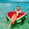 Inflatable Buoy Pool Float Pineapple Watermelon Swimming Ring for Adults Summer Water Sport Swim Circle Pool Party Toys 4