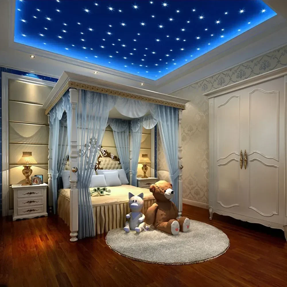 Wall stickers 50X Glowing 3D Stars Glow in Dark on Wall Stickers Kids Baby Room Bedrooms Ceilings Home Decor Fluorescent Pentagram Wall Paper