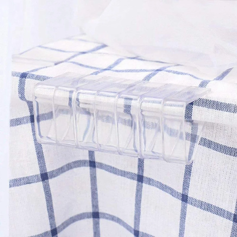 Table Cloth Clips 12Pcs Transparent