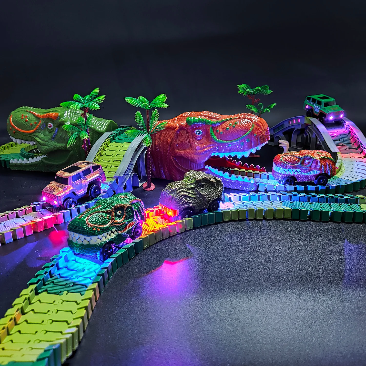 Hotwheels Track Sets Race Car Track Toys For Kids, Race Car Toys