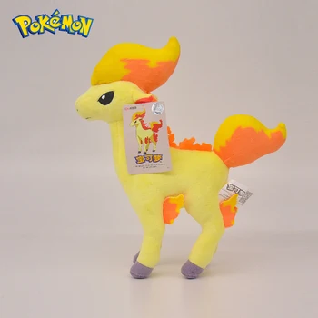 Pokemon Kawaii Ponyta Stuffed Toys Cartoon&Cute Fire Horse Plush Dolls Throw Pillow Birthday Gift  For Kids Friends Boys 4