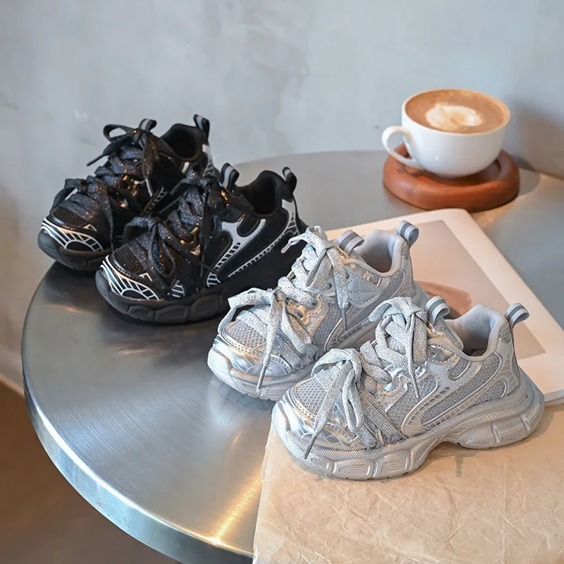 Girls Casual Korean Style Breathable Soft Sports Running Sneakers