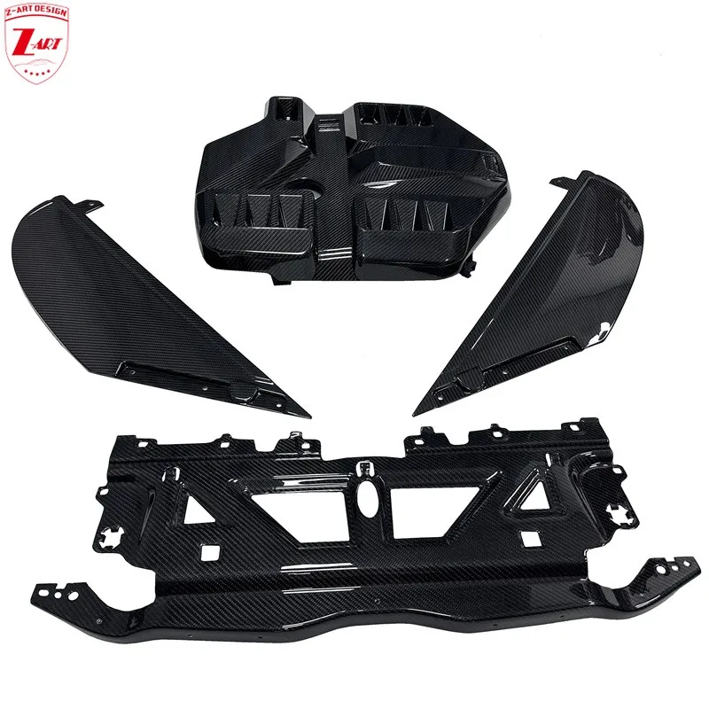 

Фонарь для двигателя из углеродного волокна для BMW G80 G82 G83 Prepreg, чехол для двигателя из углеродного волокна для M3 M4 2021 + набор для тюнинга кузова автомобиля