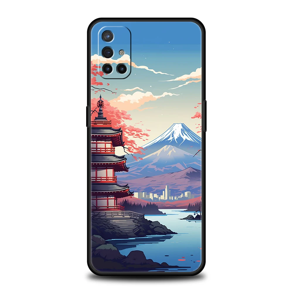 Cherry Blossom Mount Fuji Phone Case Cover