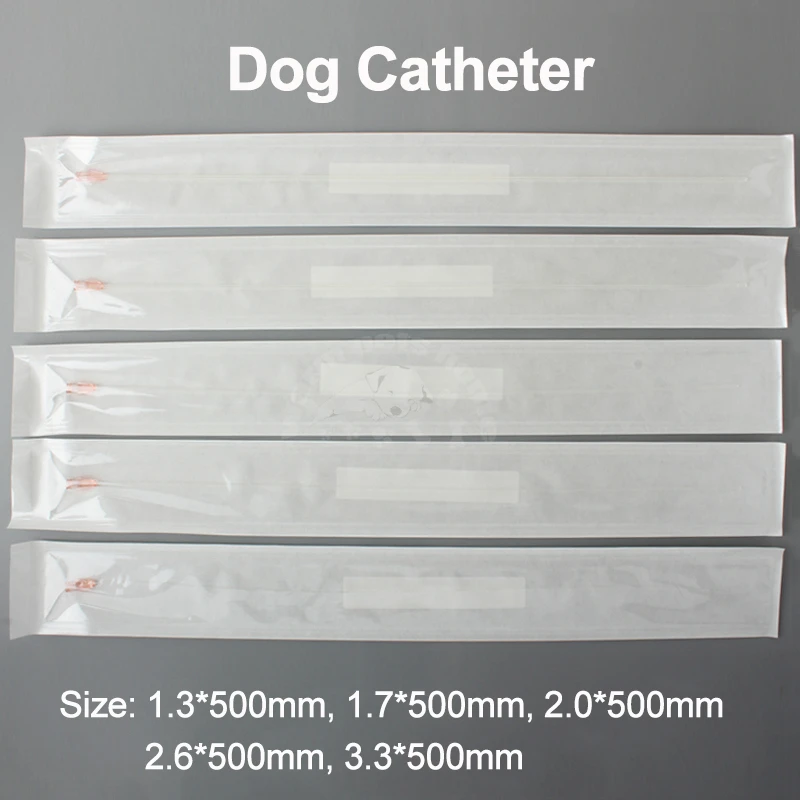 Pet Dog Urinary Catheter for Single Use Side Open Catheter For Dogs