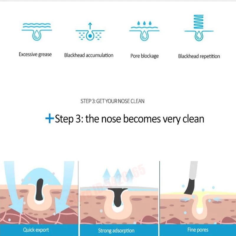 Nose Blackhead Peeling Solution Serum Facial Cleaning Liquid Scrub Special Solution Skin Deep Cleaning For Small Bubble 5