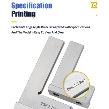 90 Degree Flat Edge Carpentry Square 6