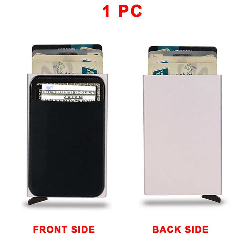 Sleek RFID-Blocking Anti-Theft Men's Wallet - Slim, Stylish Card Holder and Money Organizer
