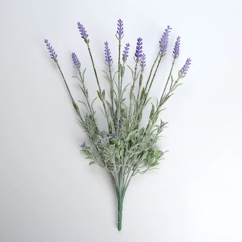 Artificial Lavender Flowers Plastic Plants Fake Simulation - Temu