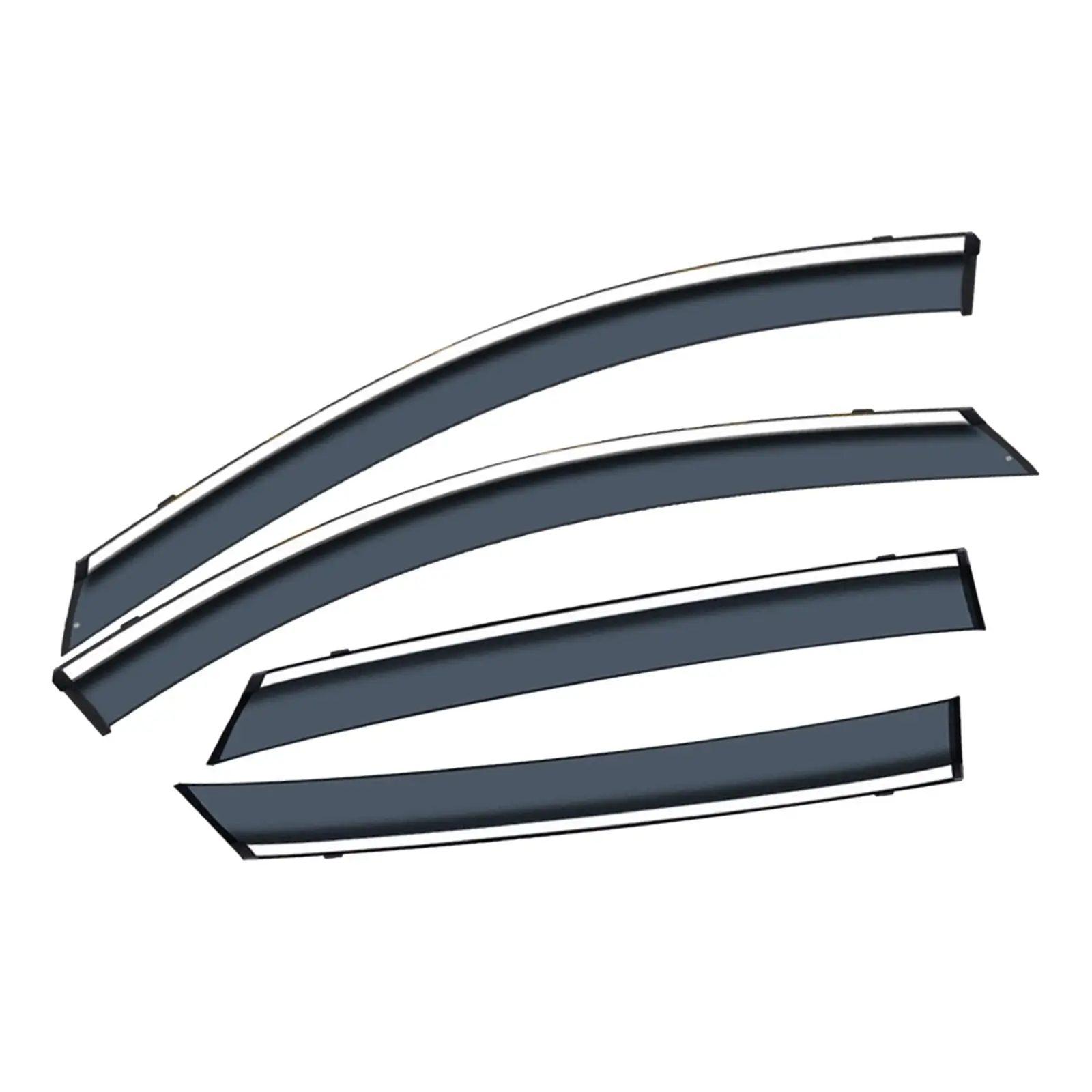 4 Pieces Window Visor Rain Deflector Guard for Byd Yuan Plus Atto 3