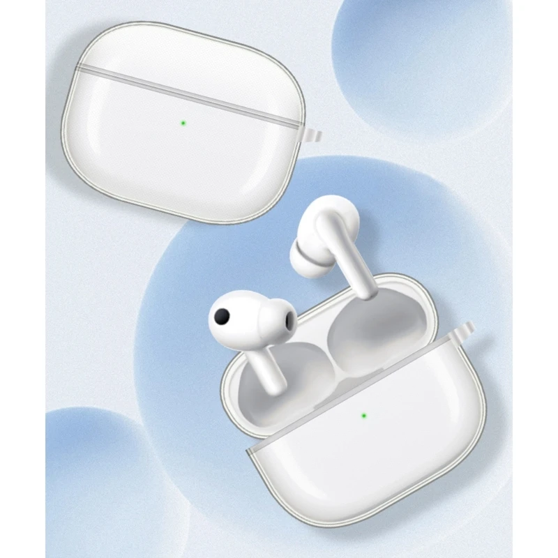 

Earphone Skin Clear Housing Flexible Case Protective Case TPU Cover Wireless Earbuds Cover Skin Sleeve for 4 Drop Shipping