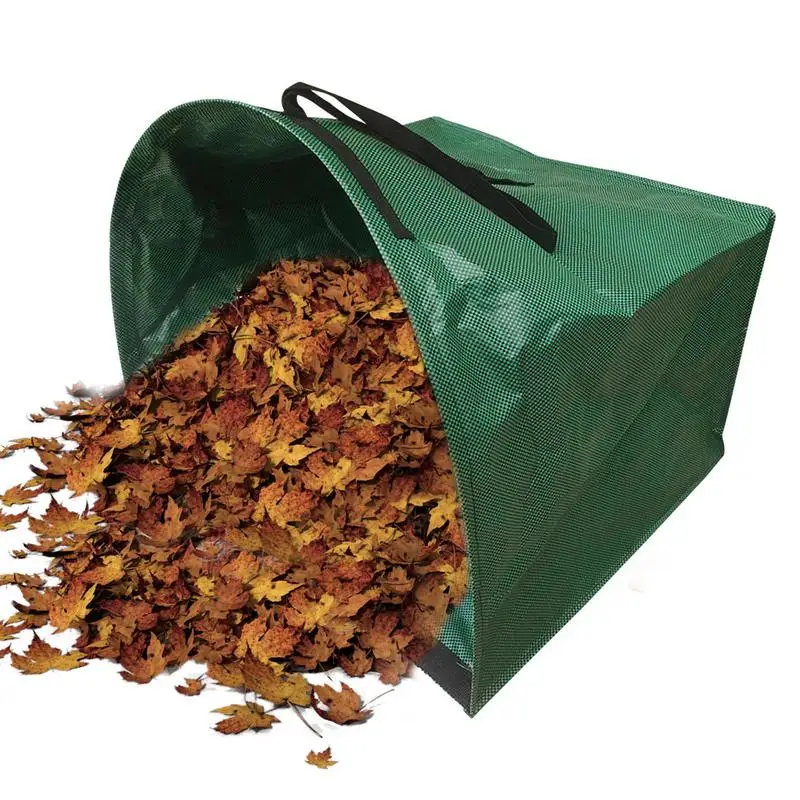 

Leaf Bags Lawn Garden Bags 40 Gallons Lawn Garden Bag Leaf Waste Bags Reusable Heavy Duty Patio Bags Grass Pool Bags Home Yard