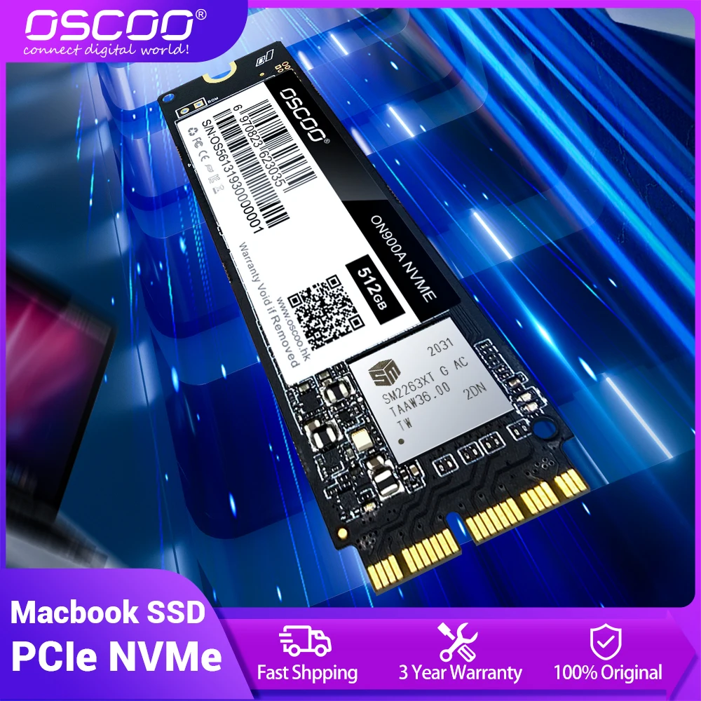 2017 MacBook Air Ssd PCIE NVME SSD 256GB 512GB 1TB For 2013