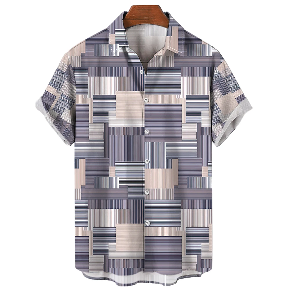 

Square Simple Basic Shirt For Men 2023 Summer 3d Printing Short Sleeve Loose Breathable Top Tee 6xl Fashion Shirts Men Clothing