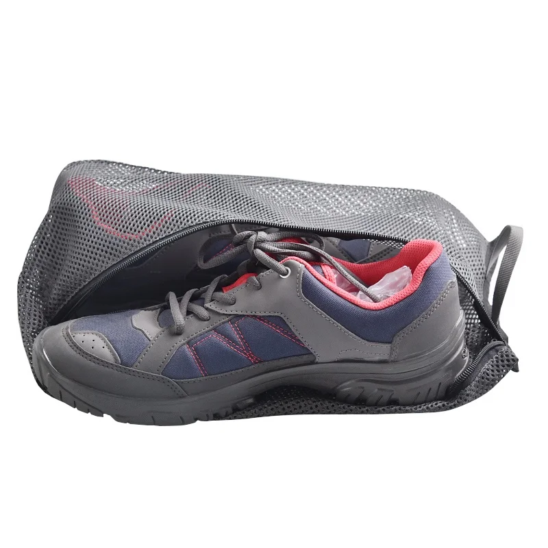 Durable Mesh Pouch Drawstring Bag Outdoor Diving Surfing Swimming Storage Bag Quick Dry Shoes Dirty Clothes Bags Outdoor Camping 4
