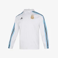Adidas véritable veste à capuche tissée de football argentine pour hommes IU2138 1