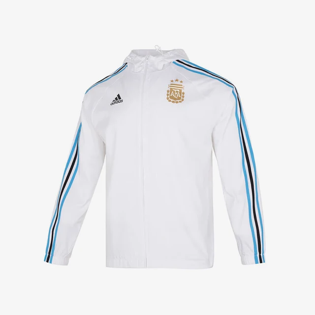 Adidas véritable veste à capuche tissée de football argentine pour hommes IU2138 1