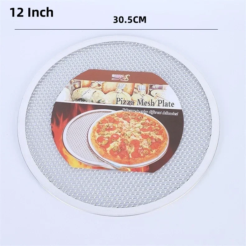 ZEONHEI Confezione Da 6 Vassoi Antiaderenti Per Pizza Da 30,5 Cm