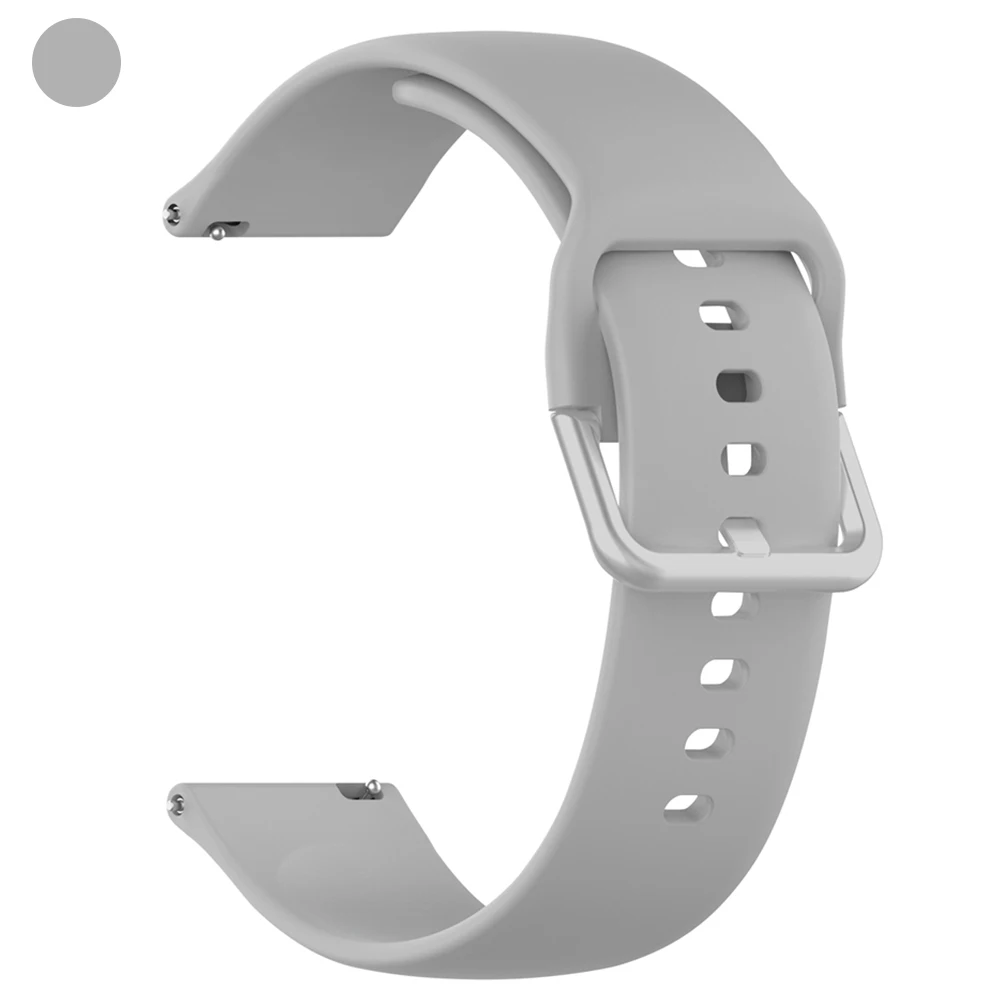 Enhanced Silicone Sports Watch Band – Premium Quality, 20mm/22mm, Multiple Fits