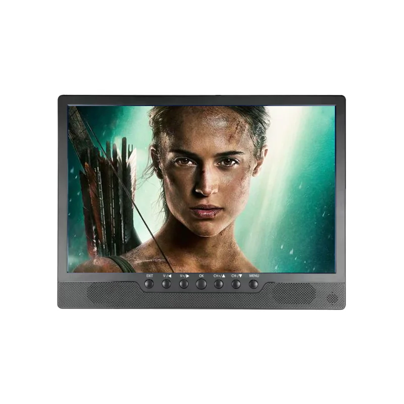 17.3 inch Portable TV 12 Volt TV DVB-T2 Digital Battery For Car Suitable for outdoor and kitchen use