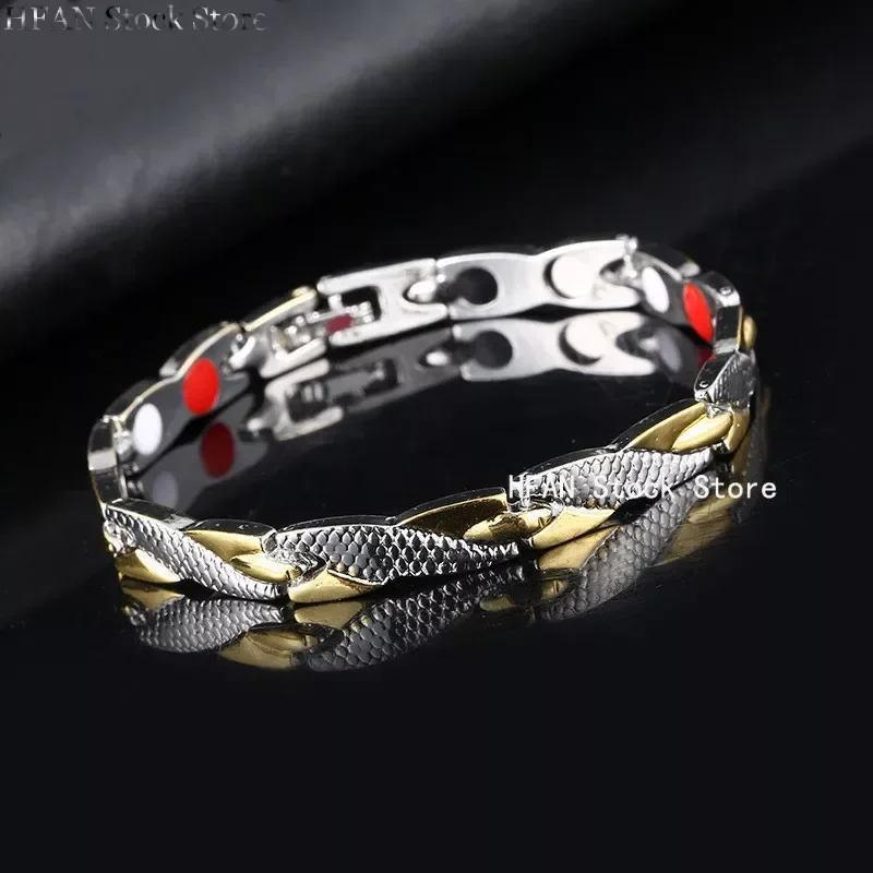 Trendy 4 Colors Weight Loss Energy Magnets Jewelry Slimming Bangle Bracelets Twisted Magnetic Therapy Bracelet Healthcare