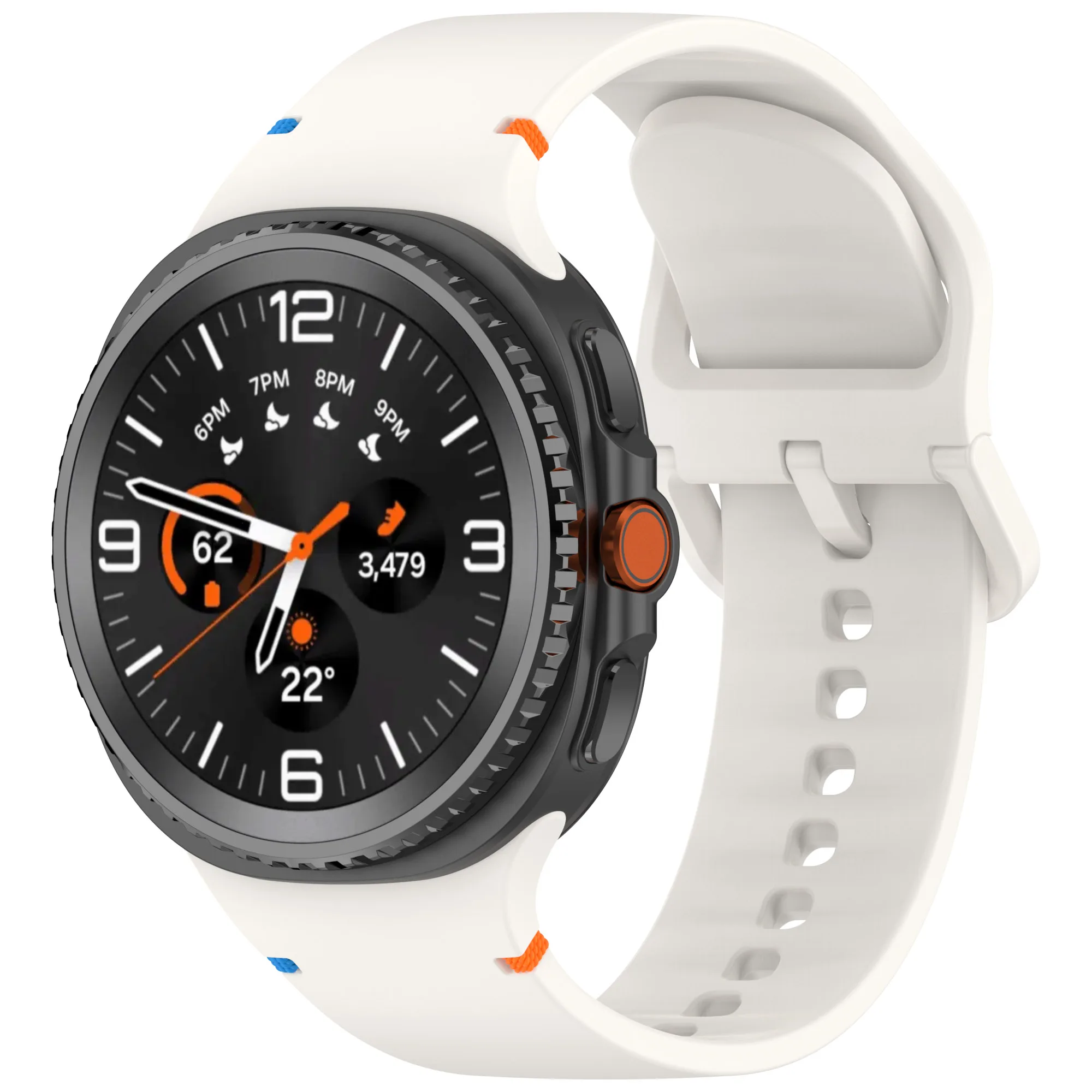 ตัวเลือกสินค้า ซิลิโคนยืดหยุ่นสำหรับ Samsung Galaxy Watch 8 หลากขนาด ใส่สบาย ทนทาน