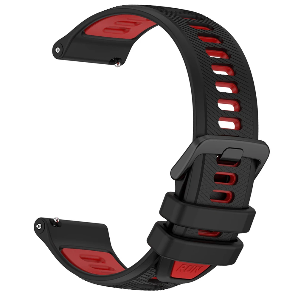 Silicone 22mm Sports Watch Strap - Premium Wristband Replacement