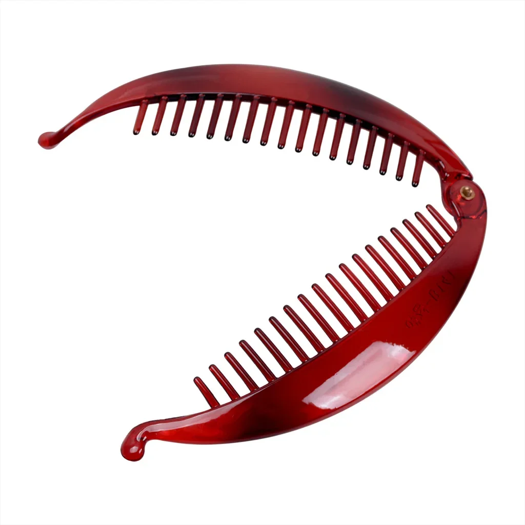 Fish Shape Hair Claw Clips Ponytail Holder Hair Jewelry Twist Banana Barrettes Hairpins Hair Accessories For Women Clamp
