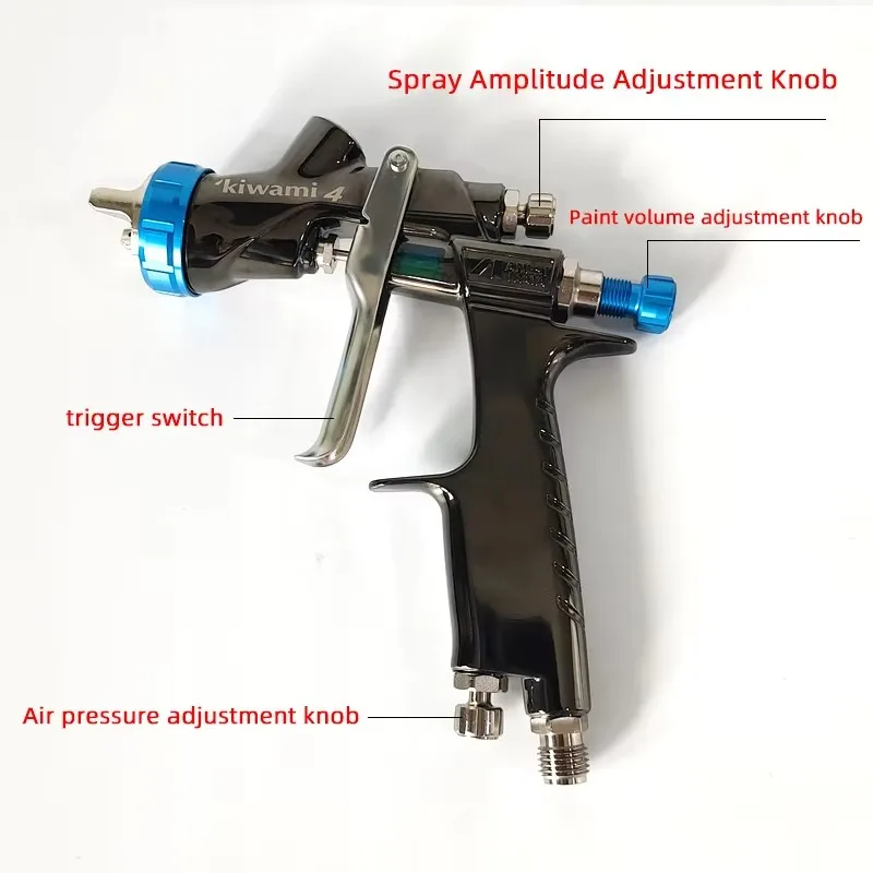 Original Japan Anest   S2 Professional Pneumatic Air Spray Gun 1.4 Nozzle HVLP f