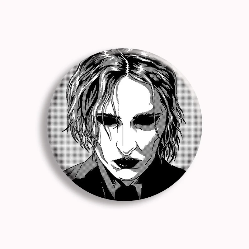 Hot Ic3Peak Band Singer Button Pin Creative I Love Ic3Peak