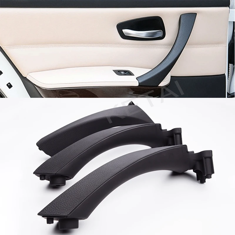 

Car Inner Door Handle Interior Door Panel Pull Trim Cover RHD LHD 6 kinds of Colors for BMW 3 Series E90 E91 316 318 320 325 328