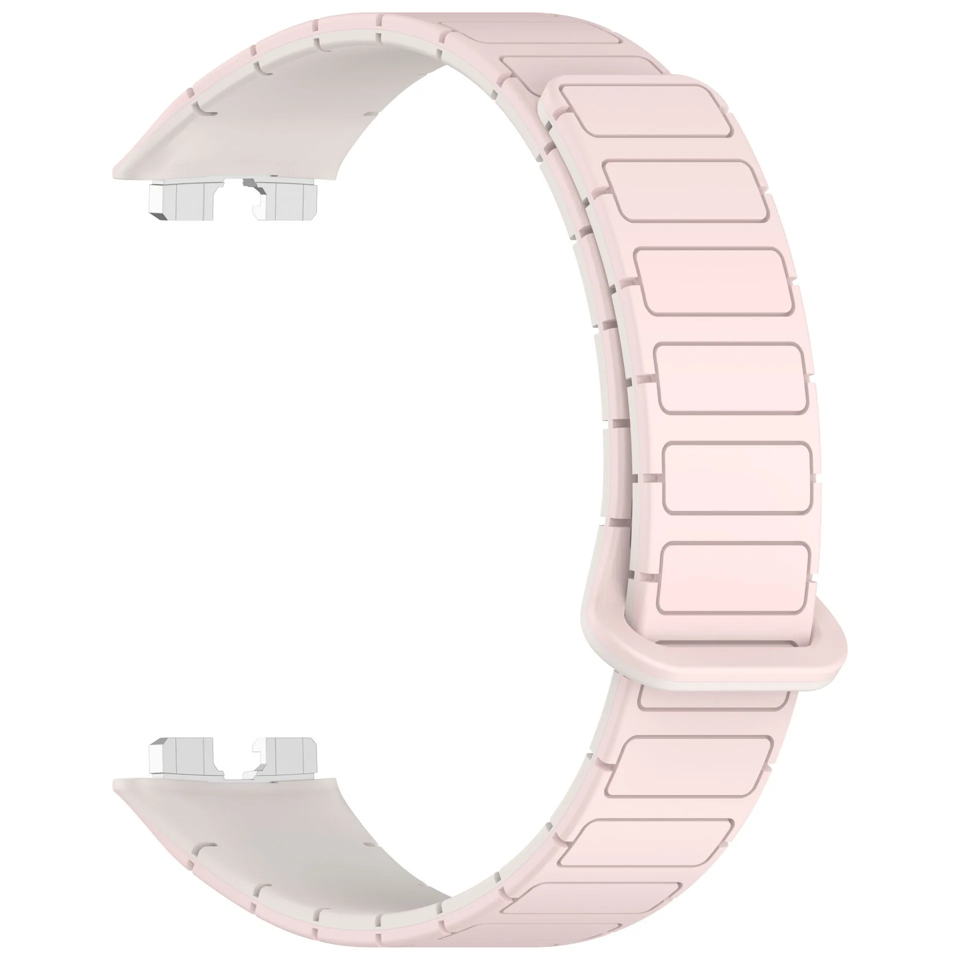 Magnetic Silicone Sport Loop Strap - Universal Fitness Band Accessory