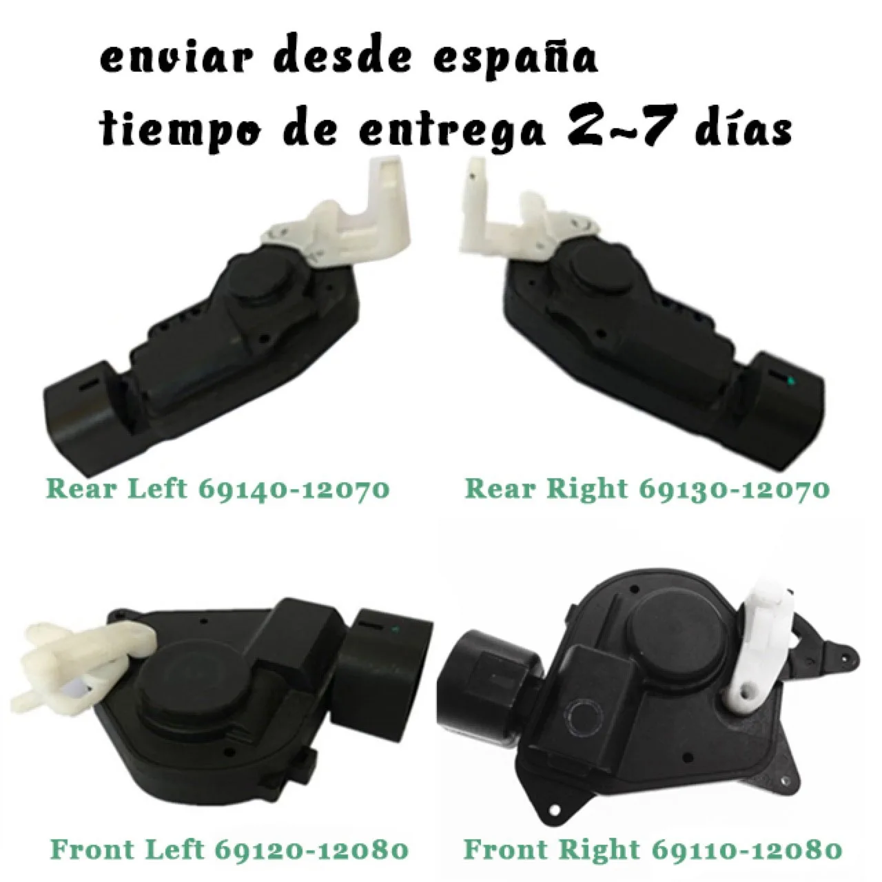 

Free Shipping Door Lock Actuator Front&Rear Left&Right Side For Toyota Corolla 69110-12080 69120-12080 69140-12070 69130-12070