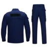 Quick-drying Strech Flexible Fabric Training Uniform Security Uniform Black Navy Blue Police Suit For Men Workwear Men Winter 2