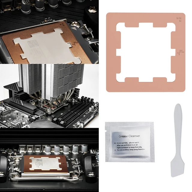 AM5 Thermal Paste Guard CPU Cooler Pad di raffreddamento per AMD Ryzen  serie 7000 7950X 7900X