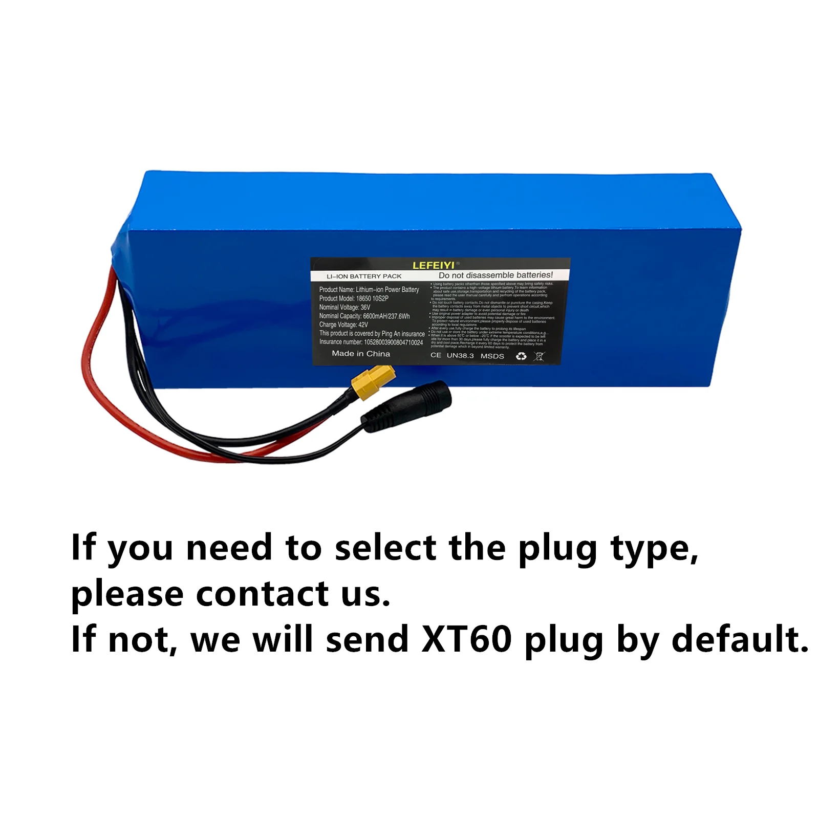 

36V 21700 8800mah 10S 2P Аккумулятор для + 42V 2A зарядное устройство