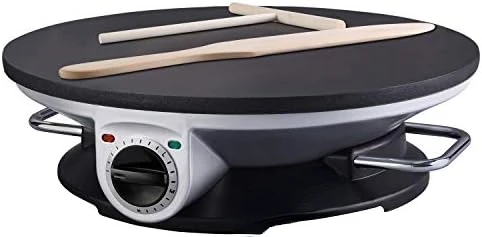 

Edge Crepe Maker - 13 Inch Crepe Maker & Griddle - Non-stick Pancake Maker- Crepe Pan Electric crepe maker machine Crepe maker
