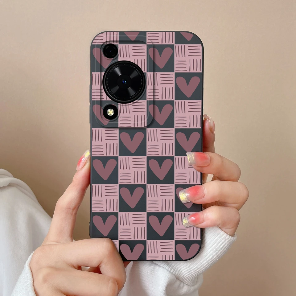 Love Heart Flower Durable Shockproof Antifouling Soft Bumper Case