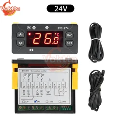 Digital Temperature Controller Thermoregulator for Versatile Cooling Solutions (DC 24V)